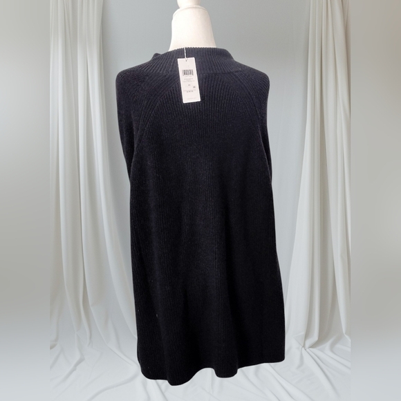 Eileen Fisher Turtle Neck Black Sweater Size 2XL - Picture 4 of 6